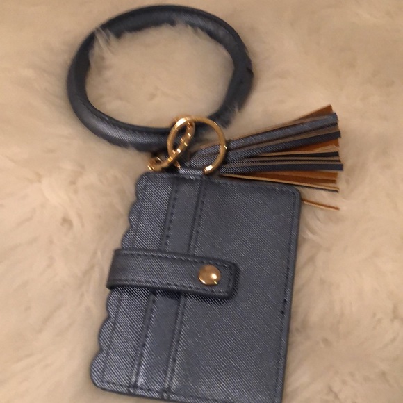 Wristlet Card Holder and Key Ring/NWT - Picture 3 of 7